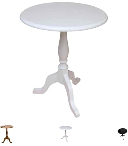 Amazon｜クロシオ コモ テーブル ホワイト 幅60cm アンティーク